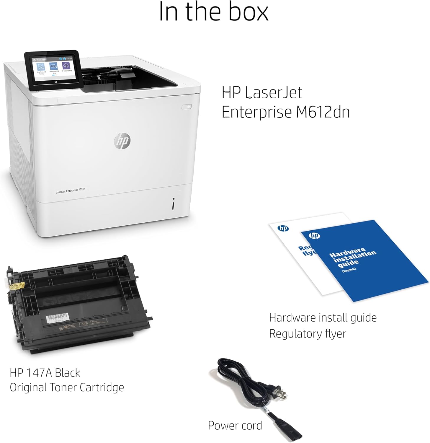  طابعة hp و HP LaserJet Enterprise M612d