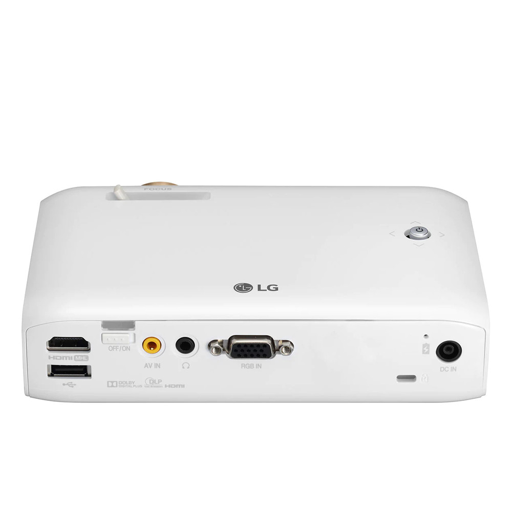 بروجكتر لا سلكي إل جي PH510PG بدقة HD وبلوتوث