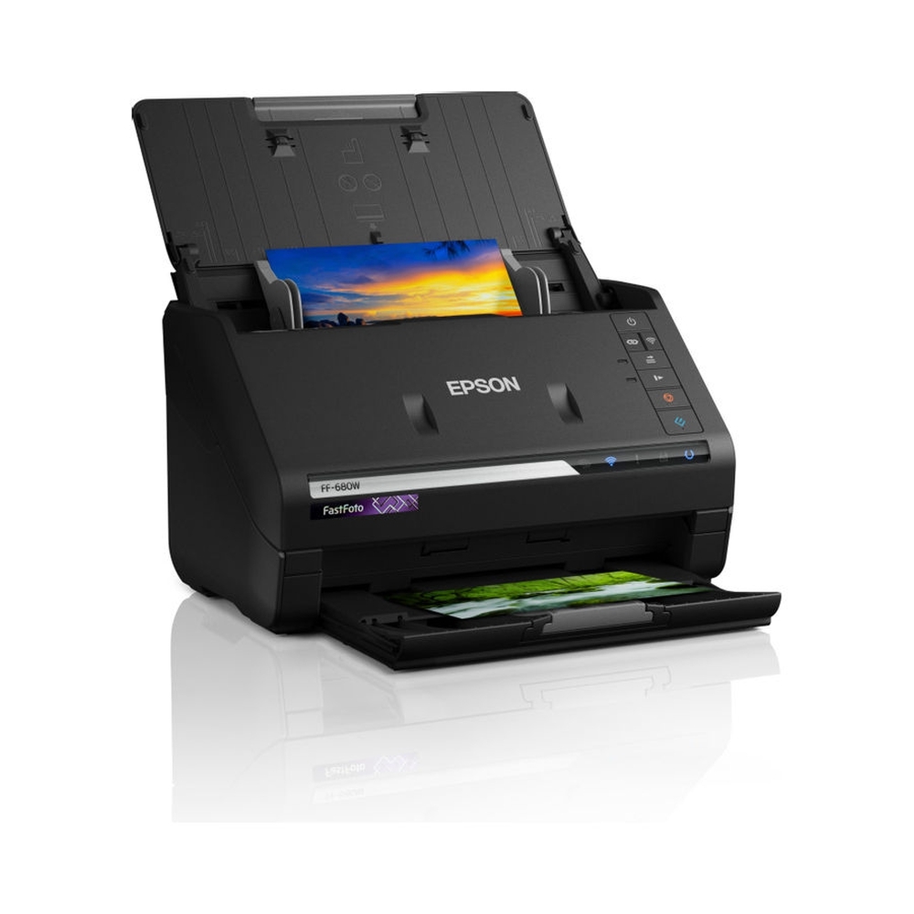 ماسح ضوئي ابسون FastFoto FF-680W لاسلكي عالي السرعة