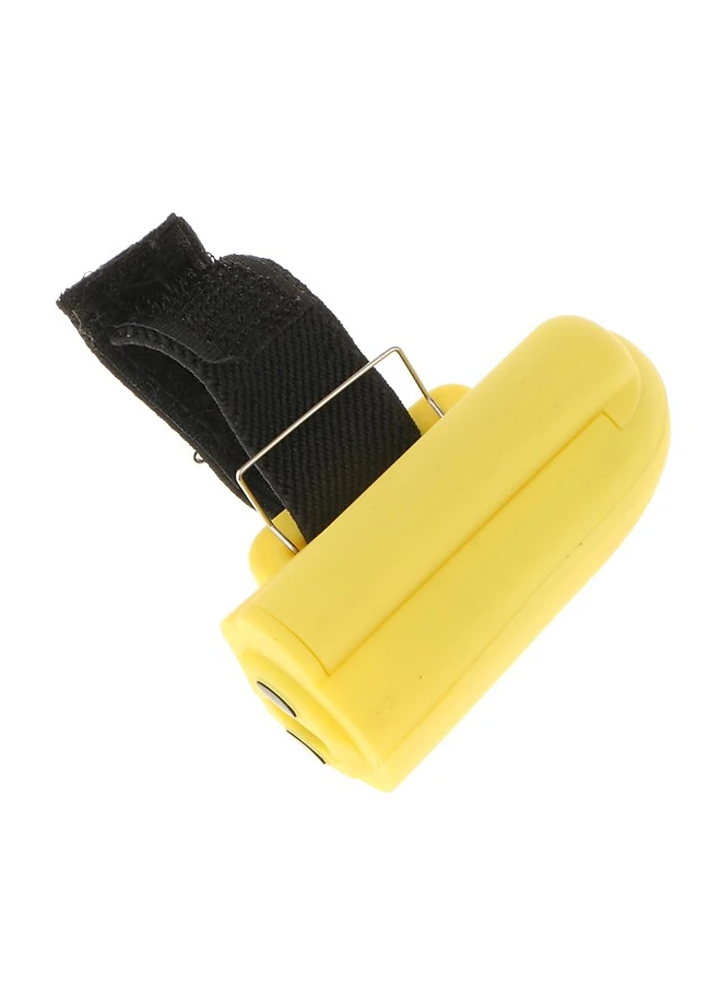 خواتم إصبع ماوس USB صغير للكمبيوتر أصفر