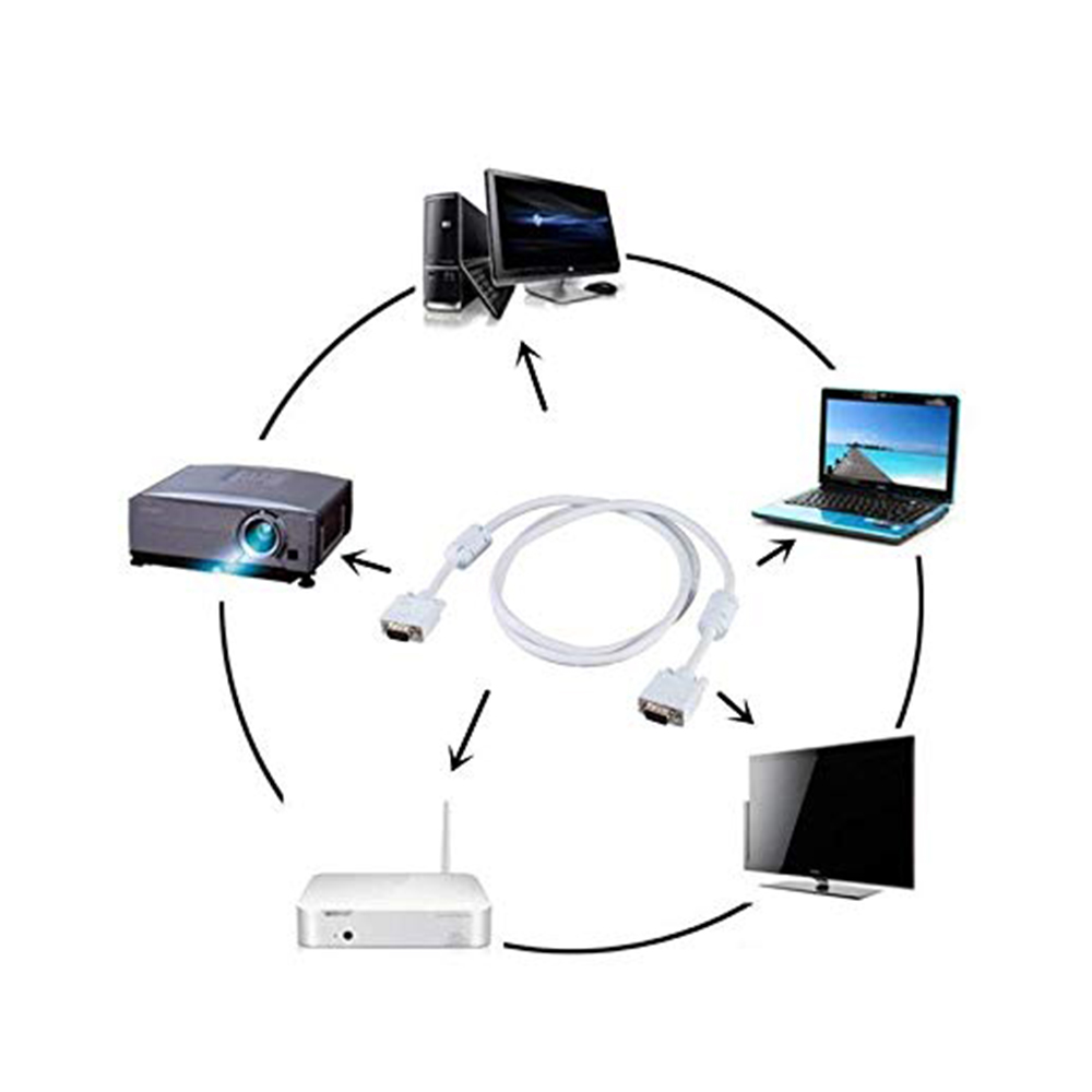 كيبل VGA من TeraByte ذكر إلى ذكر بطول 50 متر