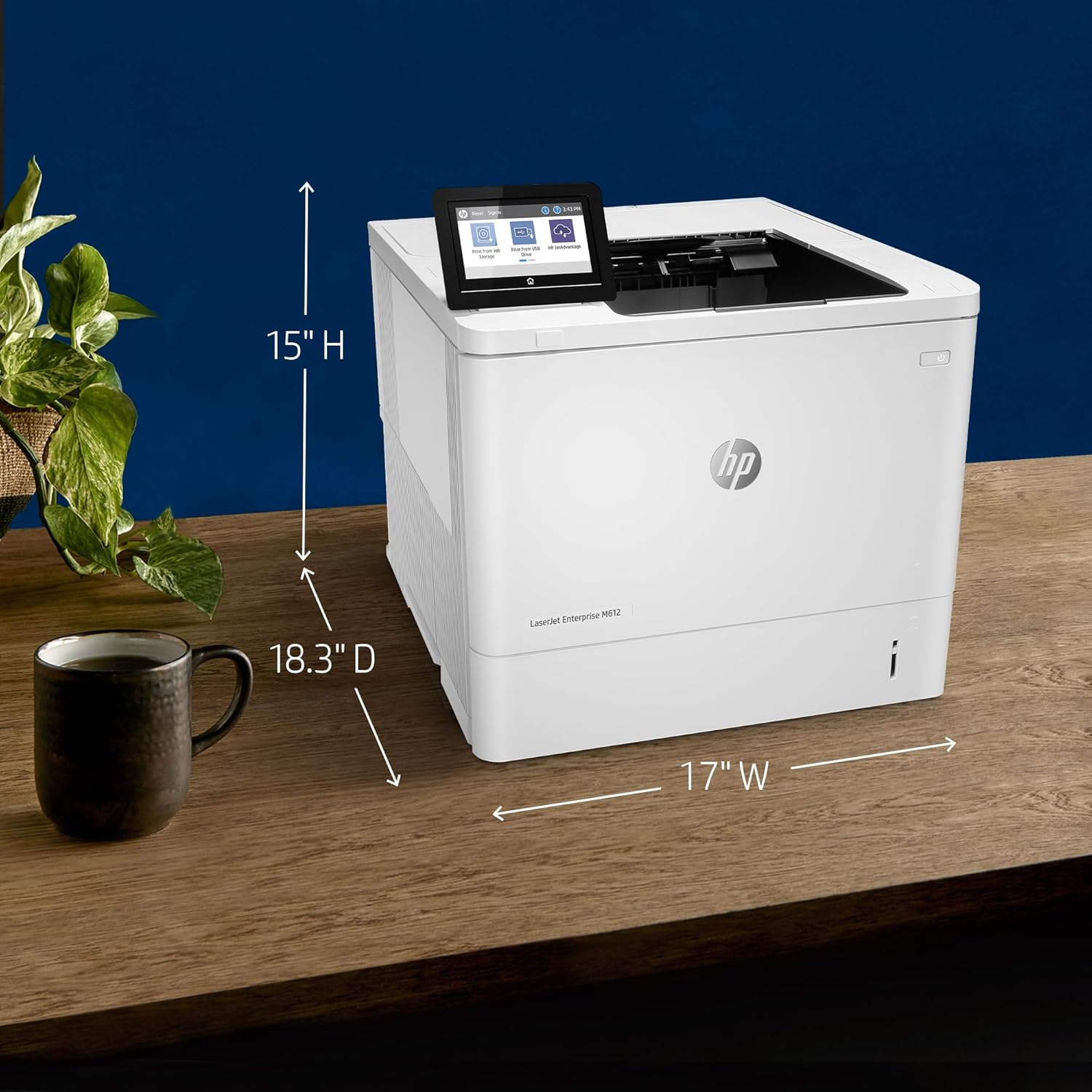  طابعة hp و HP LaserJet Enterprise M612d