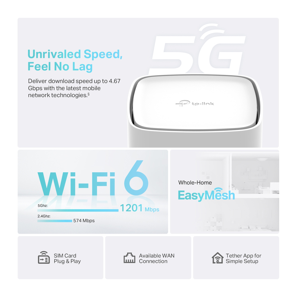 راوتر تي بي لينك 5g آرتشر