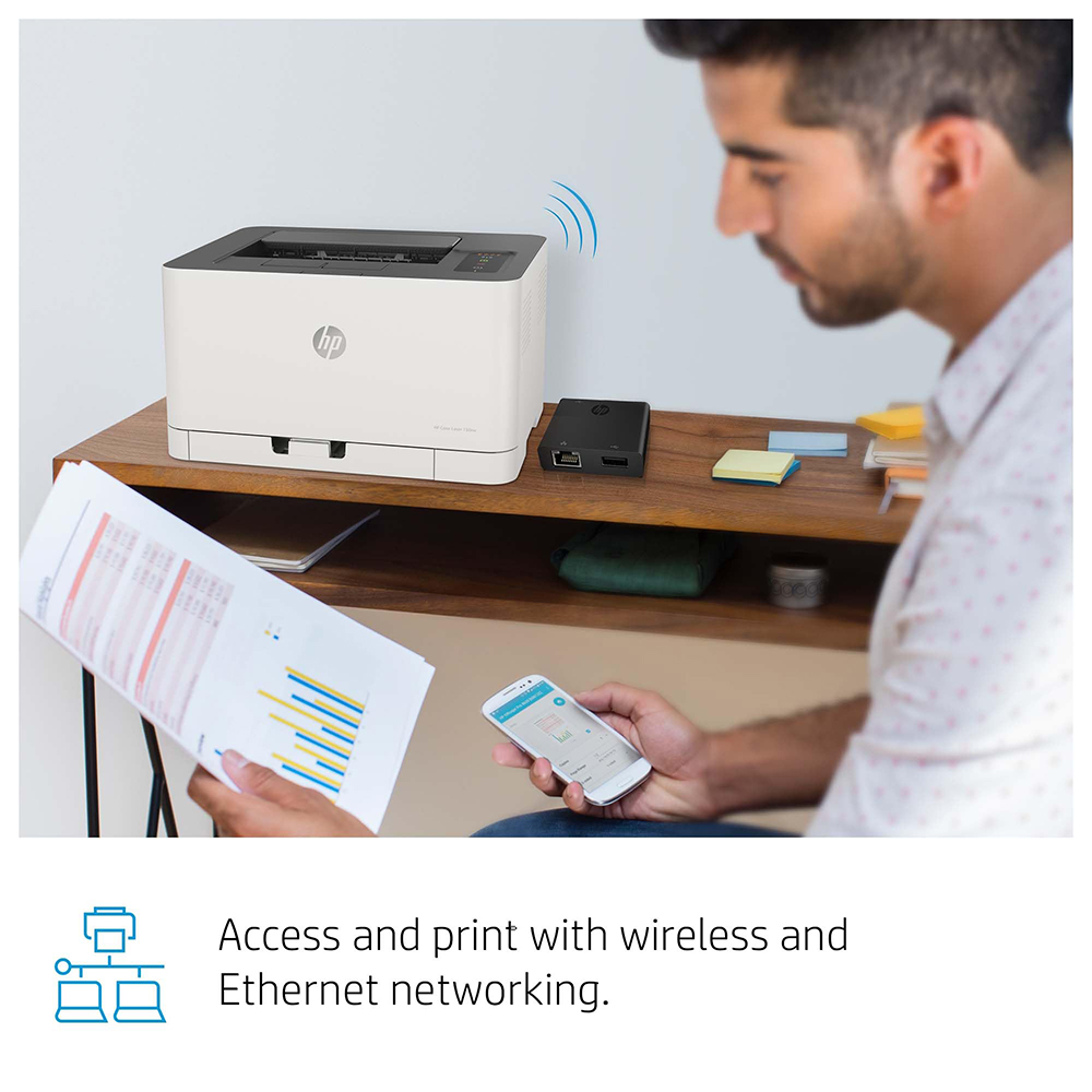                   اتش بي طباعة Color LaserJet 150nw لاسلكية