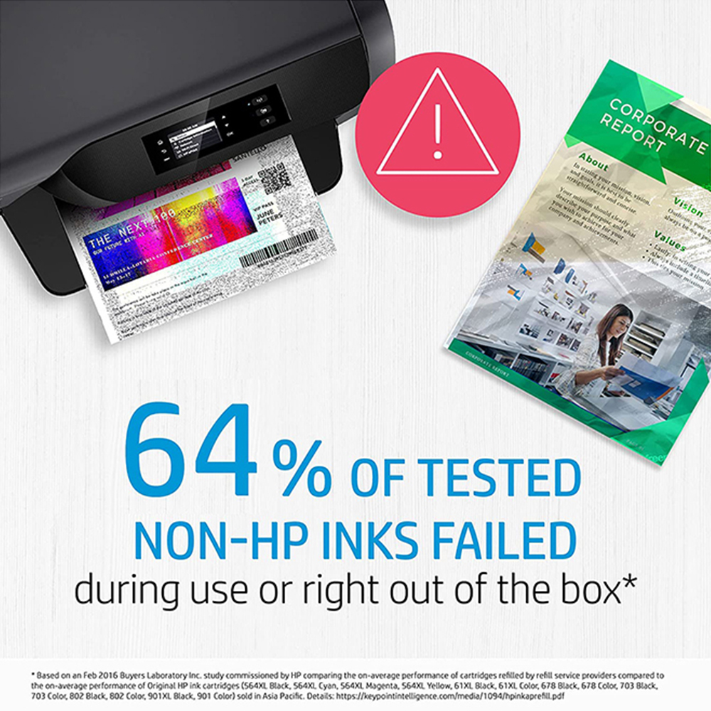 HP خرطوشة حبر 652 Advantage - اسود - (F6V25AE)