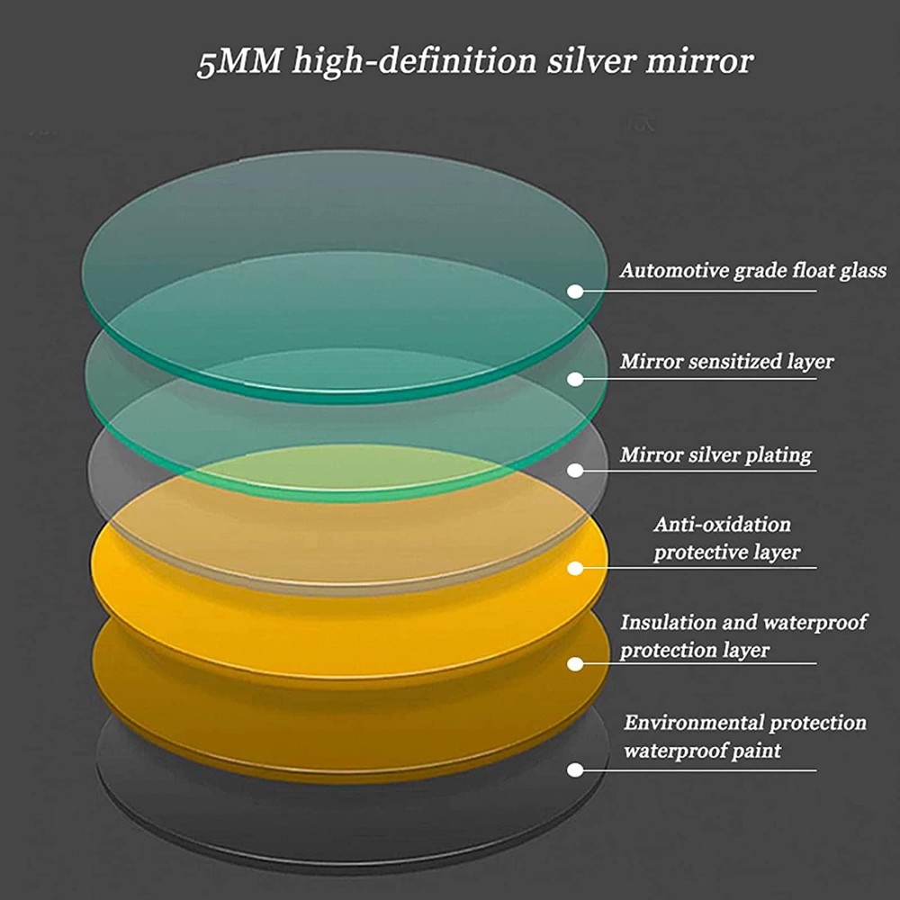 مرايا حائط مودرن مضيئة (Modern lighted wall mirrors)