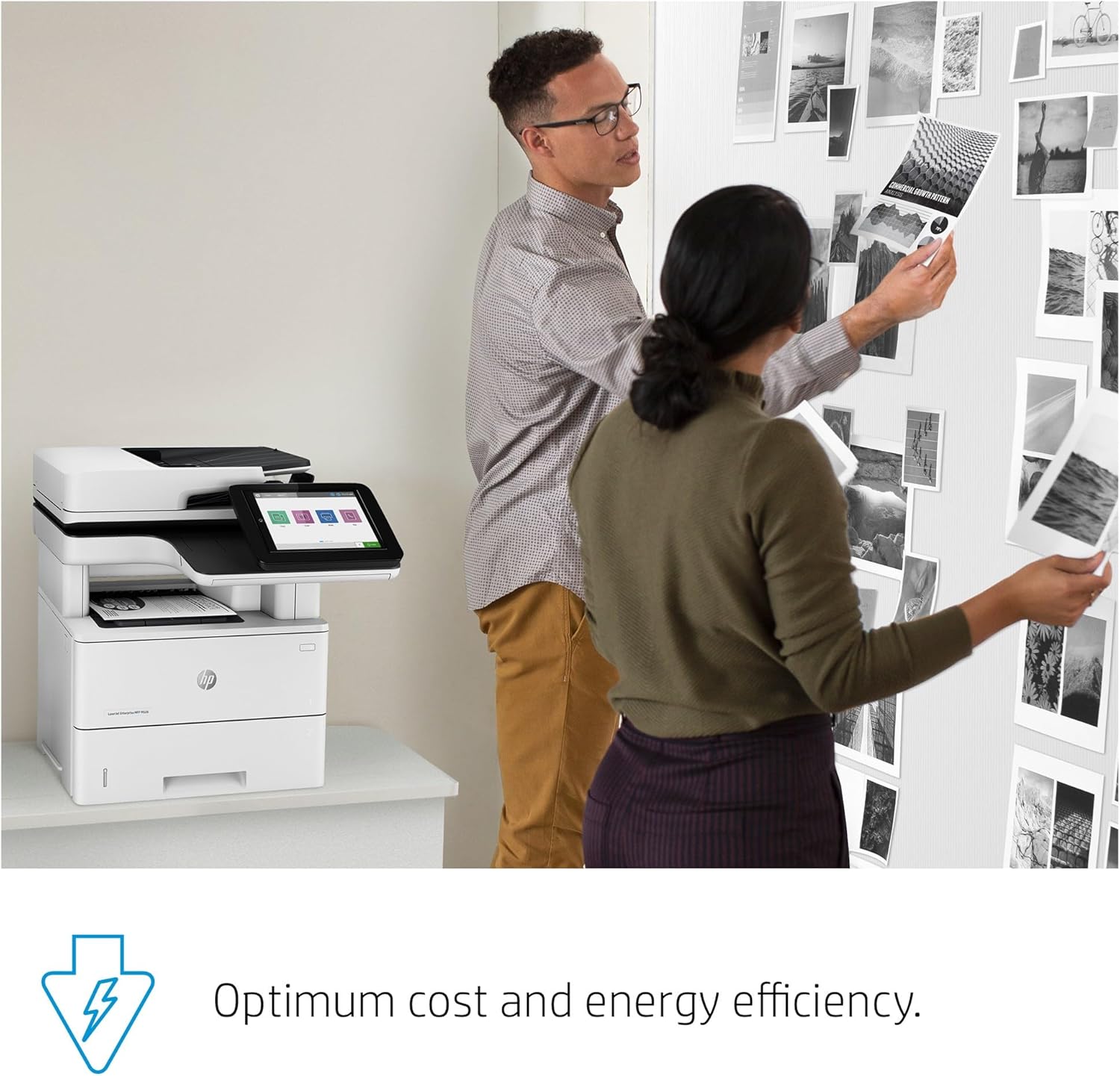اتش بي طابعة ليزر جيت انتربرايز MFP M528dn