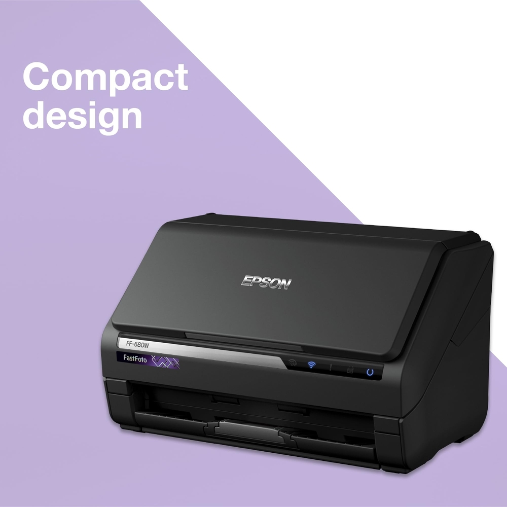 ماسح ضوئي ابسون FastFoto FF-680W لاسلكي عالي السرعة
