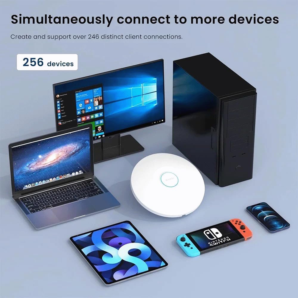 راوتر واي فاي تيندا i27 AX3000 واي فاي 6 ابيض