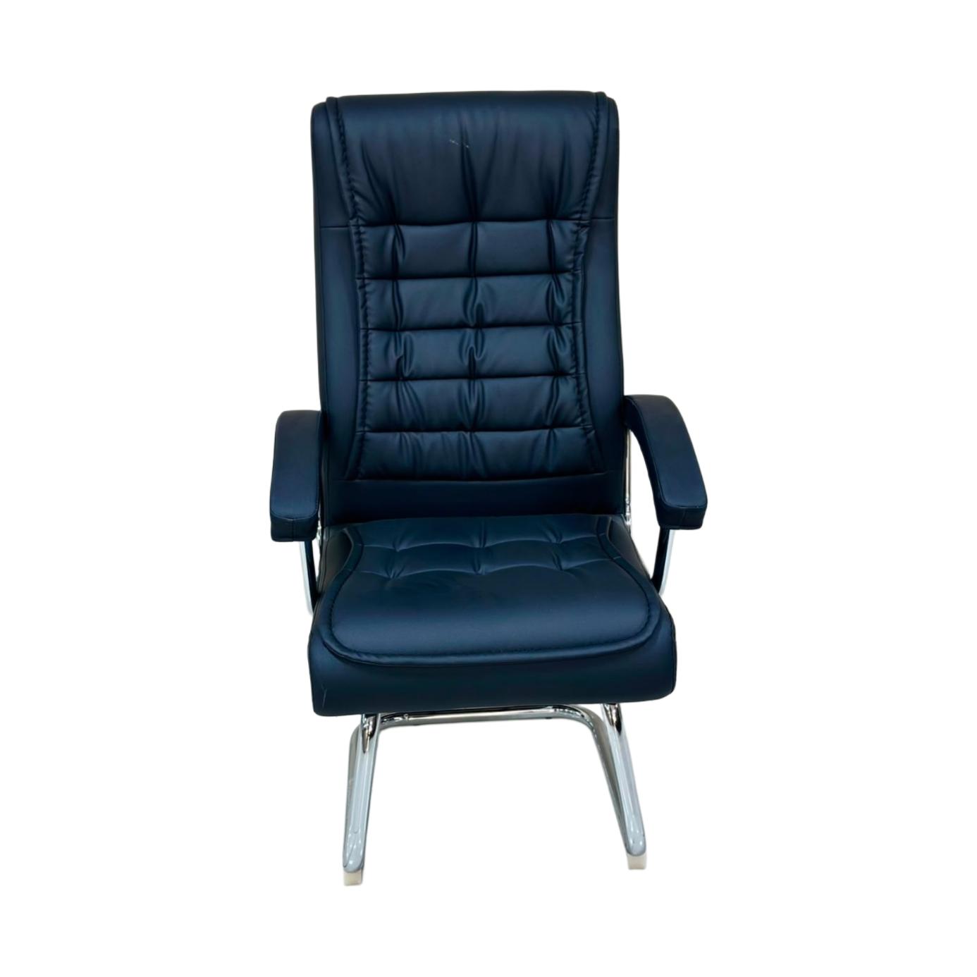  Multi-color fixed leather chair in black by Lamsat Furnishing 