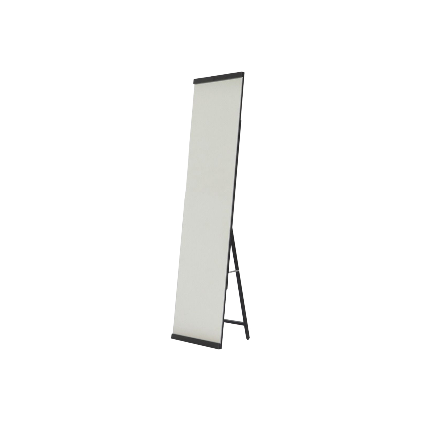  Full length floor stand mirror black modern design 