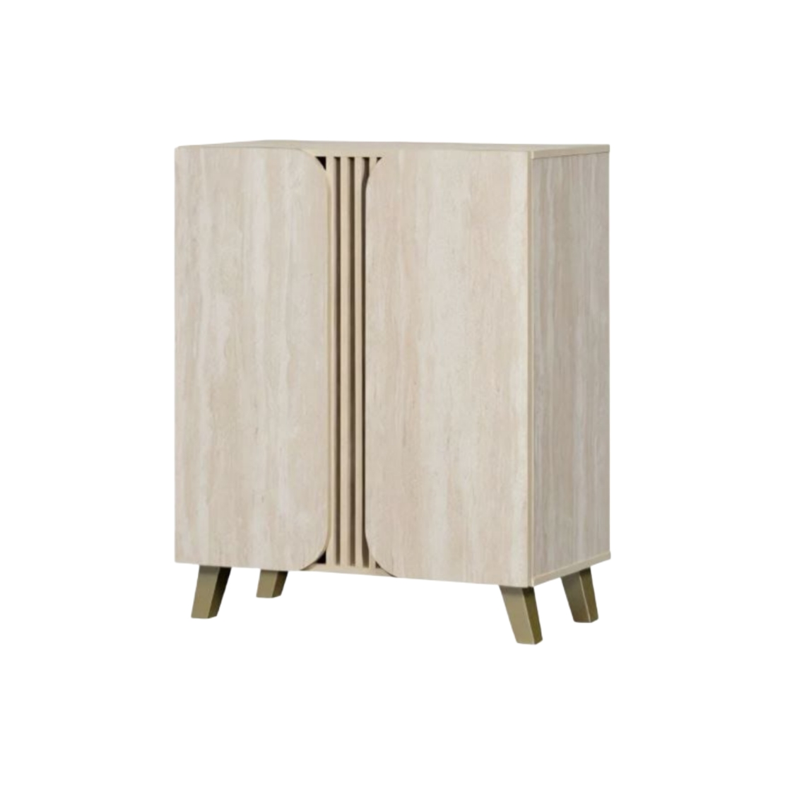  Multi color wooden shoe cabinet in light wood color 