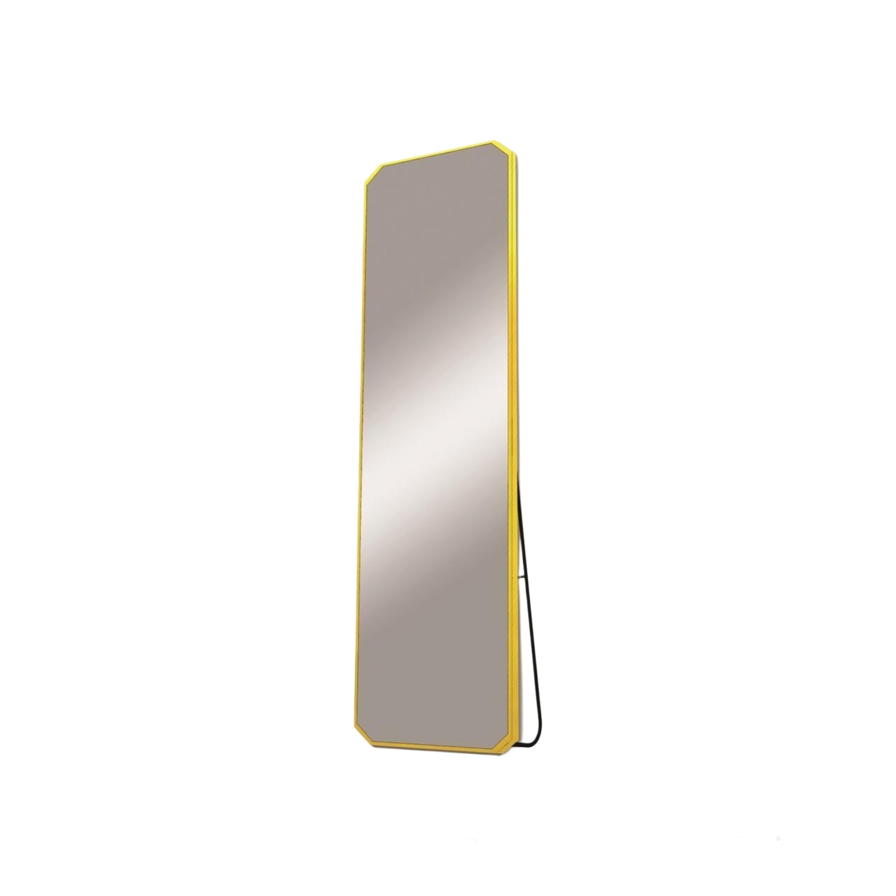  Gold Frame Standing Mirror, Shatter-Resistant 