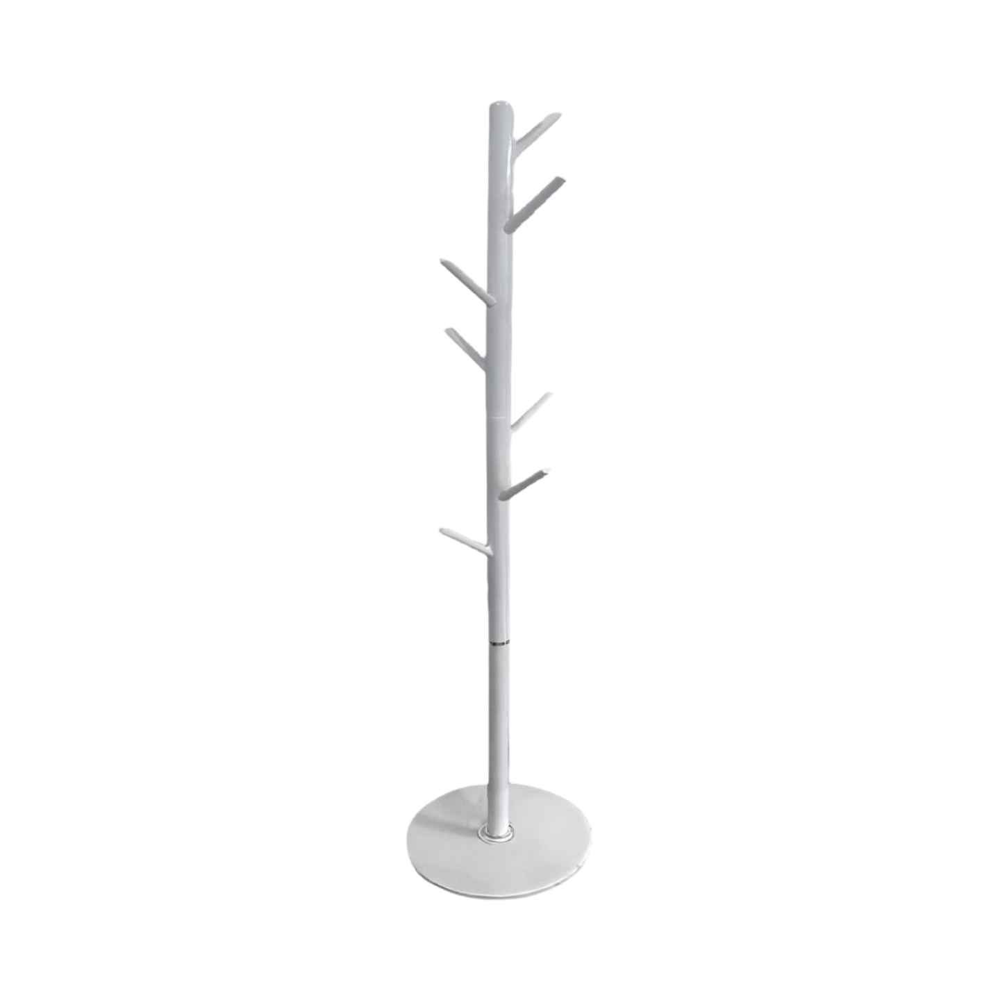  Modern white floor coat rack 