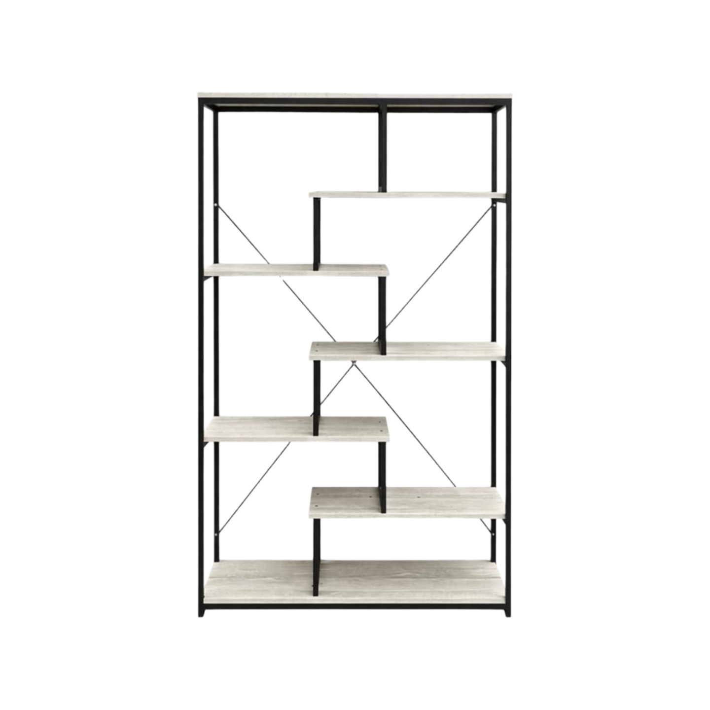  Light stone gray modern storage shelves 