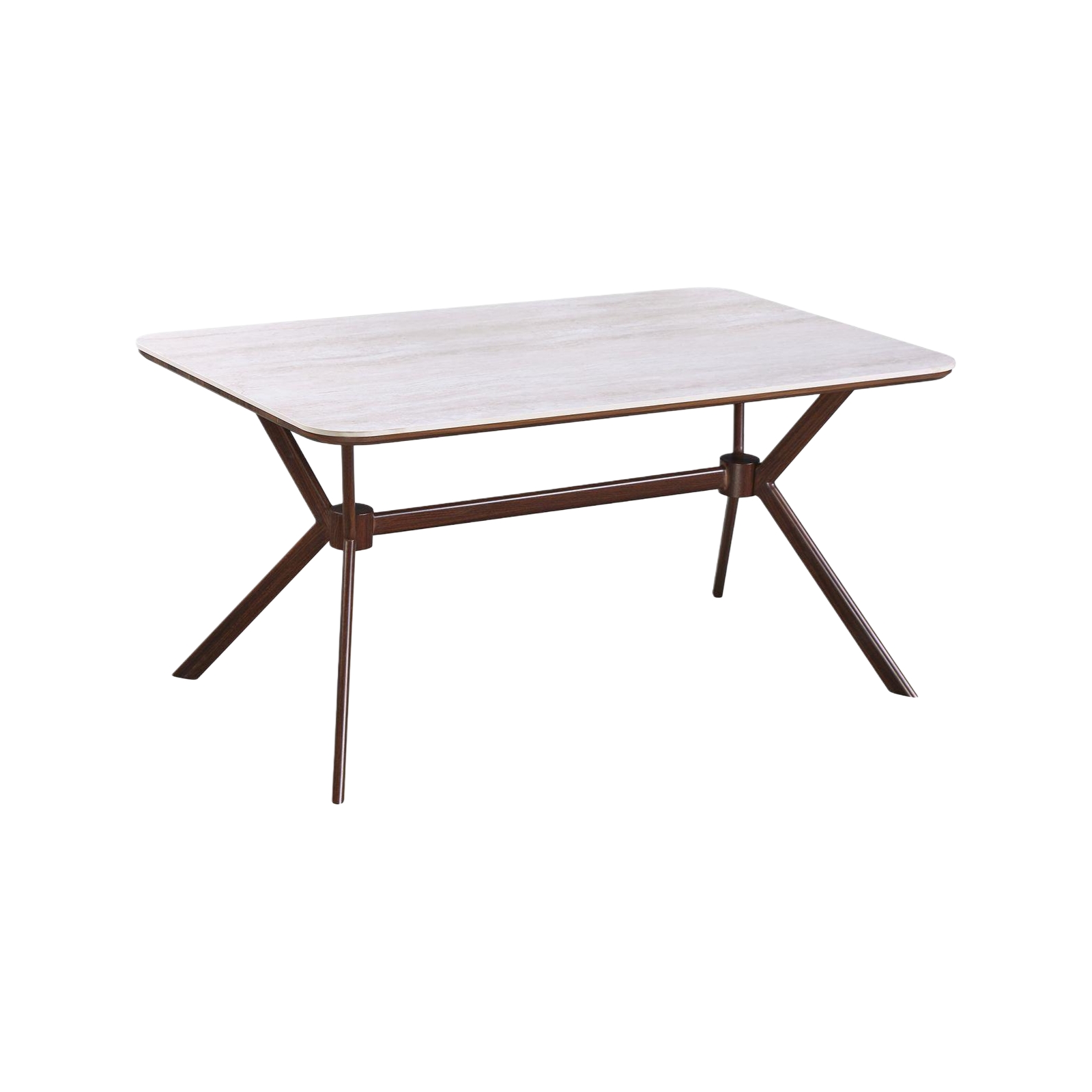  Multi color ceramic table light top with brown base 