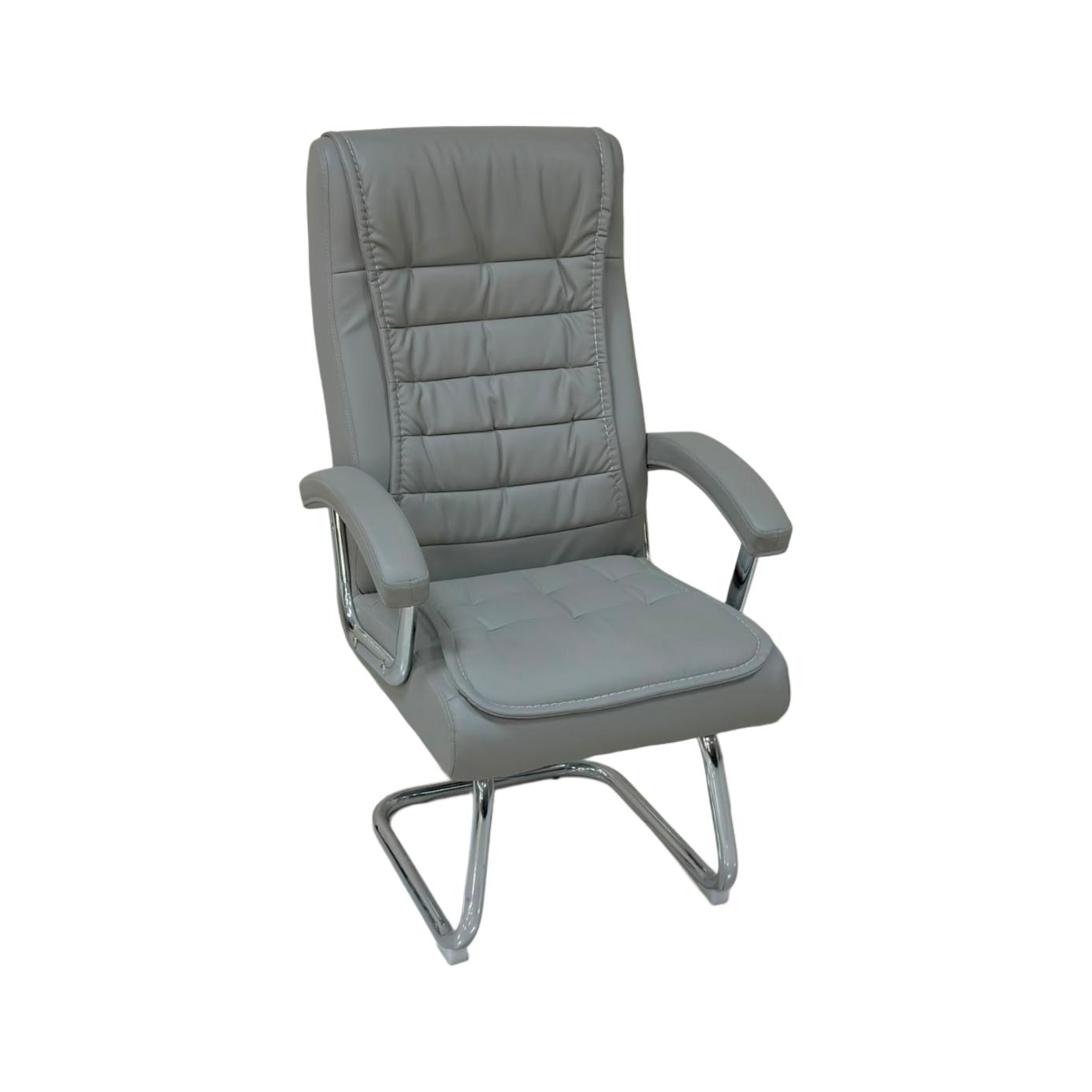  Multi-color fixed leather chair in gray by Lamsat Furnishing 