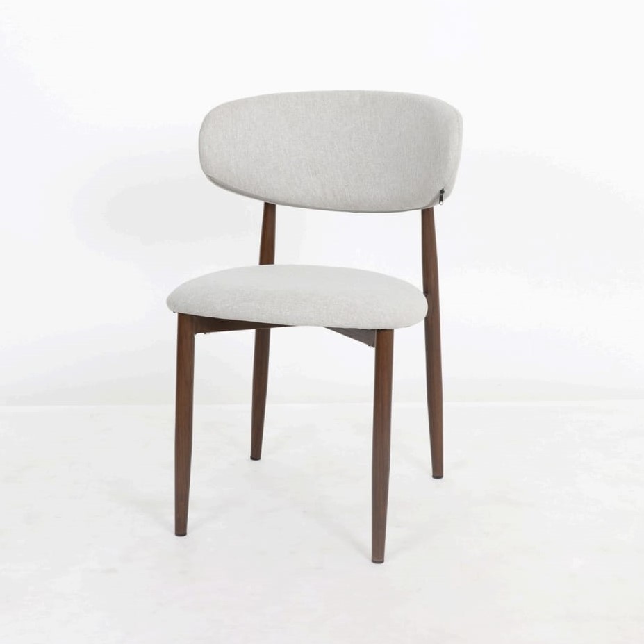  Beige dining chair with elegant look for modern dining spaces 