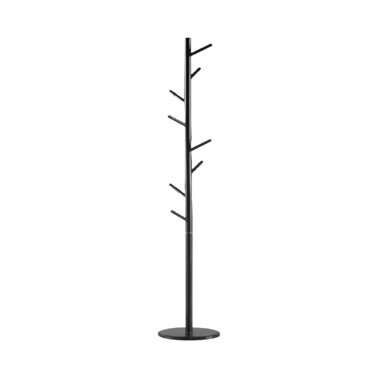  Modern black floor coat rack 