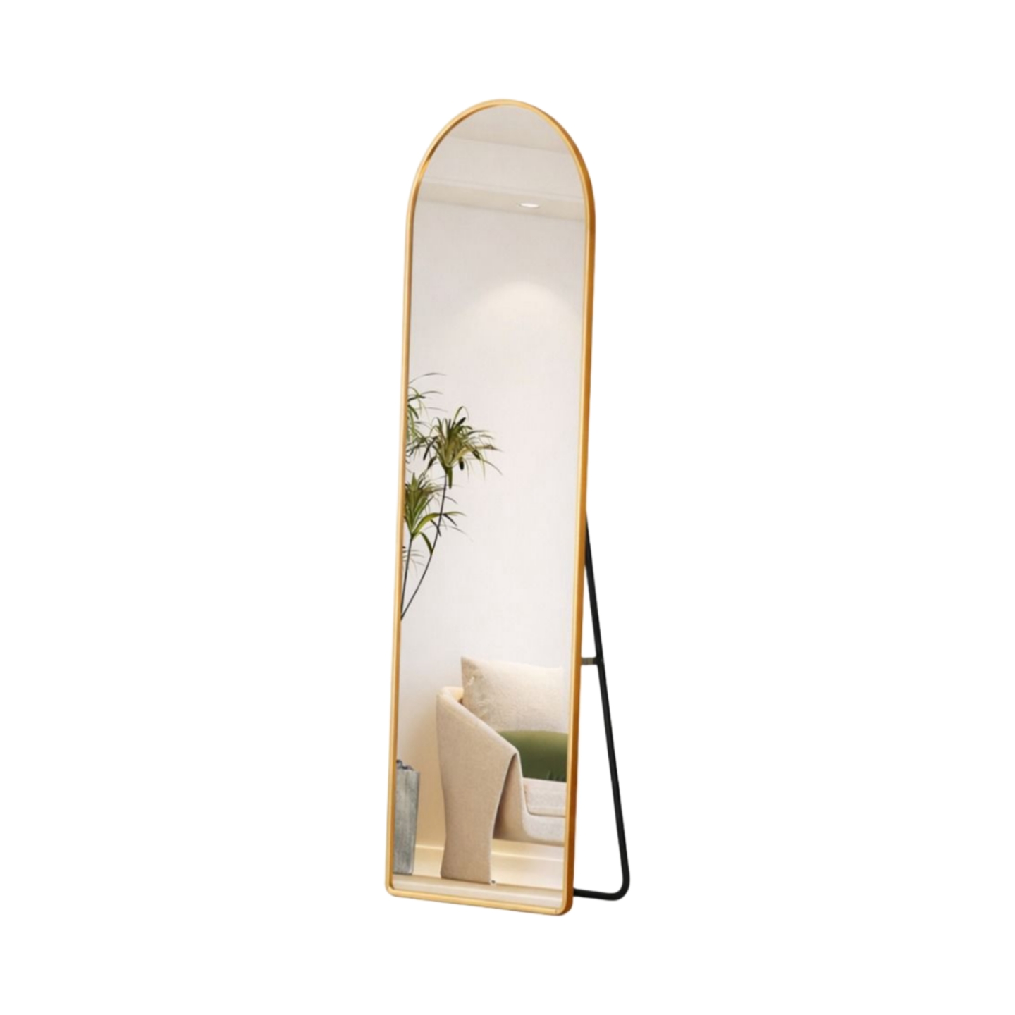  Premium gold multi color standing mirror 