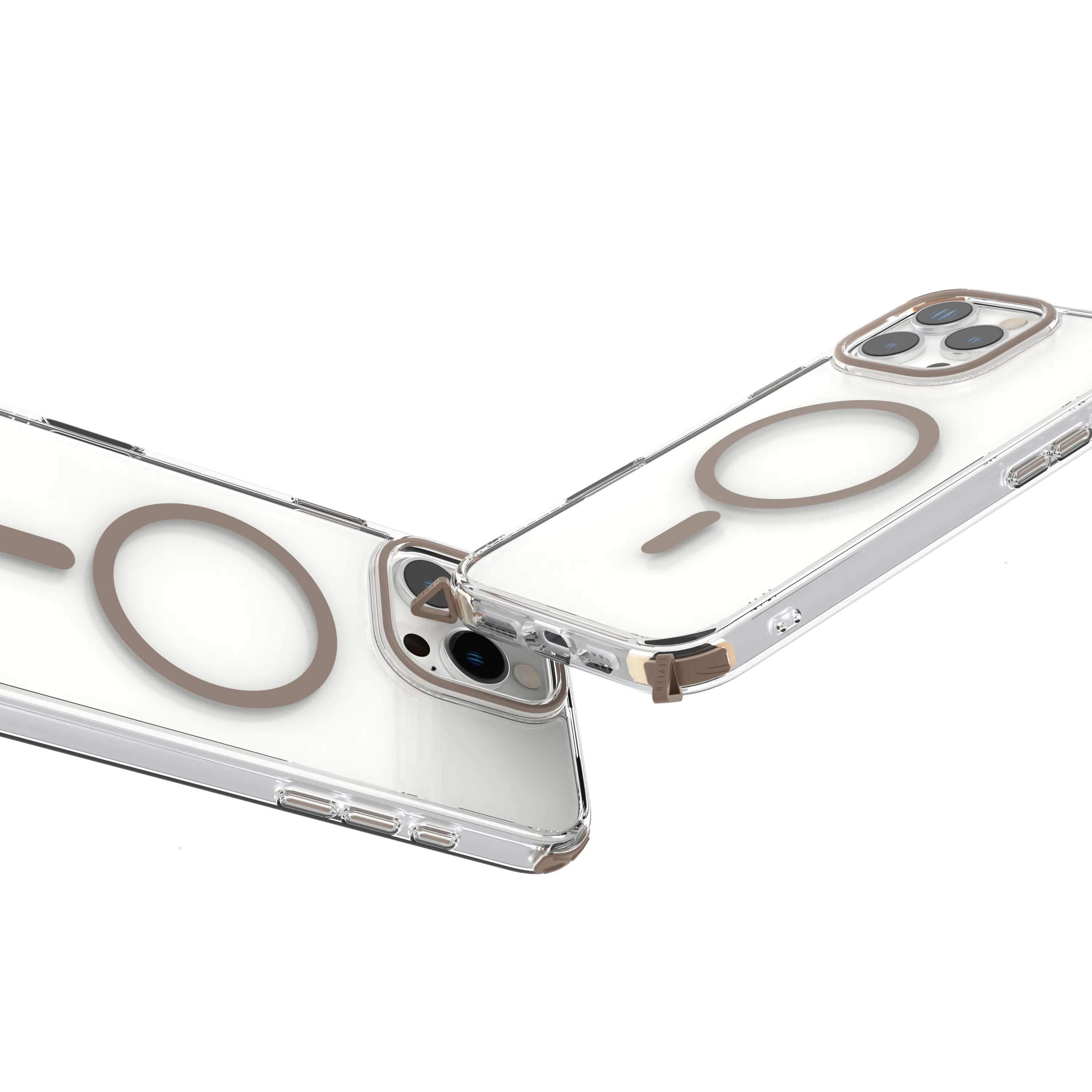 Levelo Celeste Magsafe Case With Crossbody Strap for iPhone 16 Pro Max