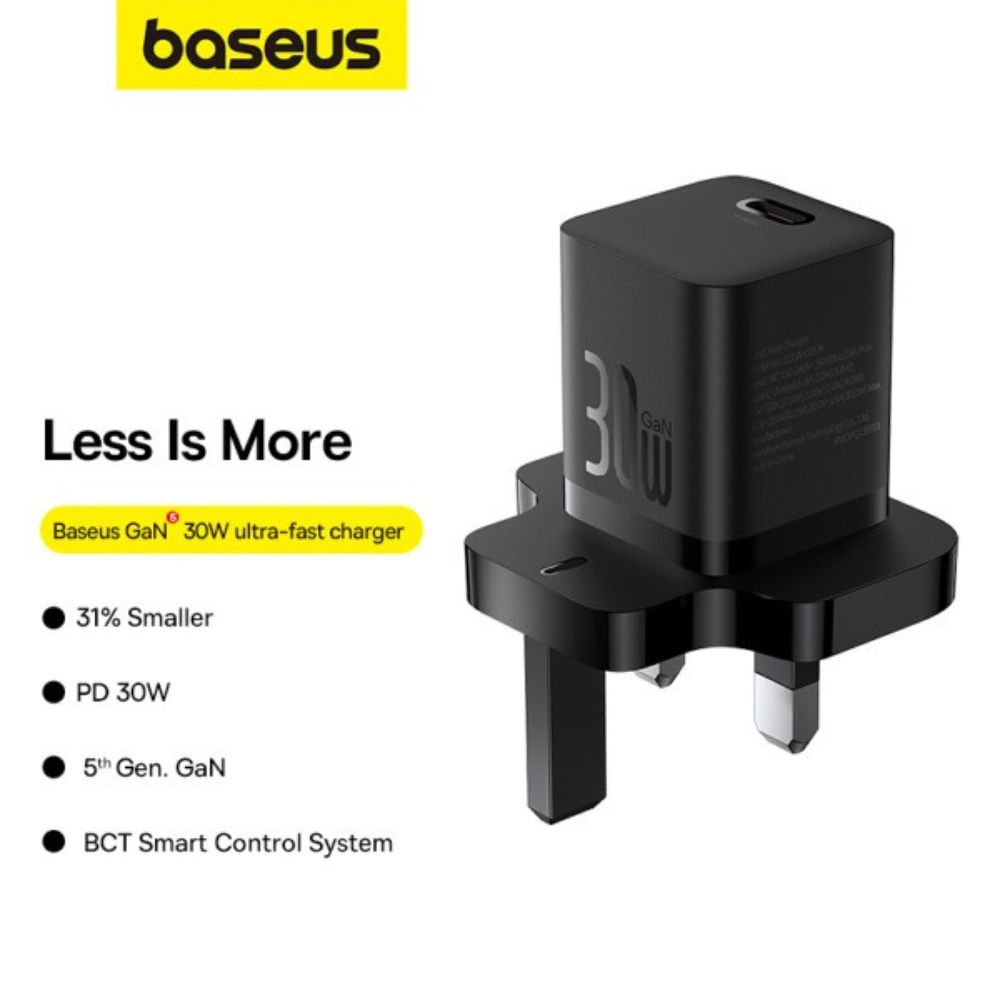  Baseus GaN 5 30W Type-C Mini Fast Charger