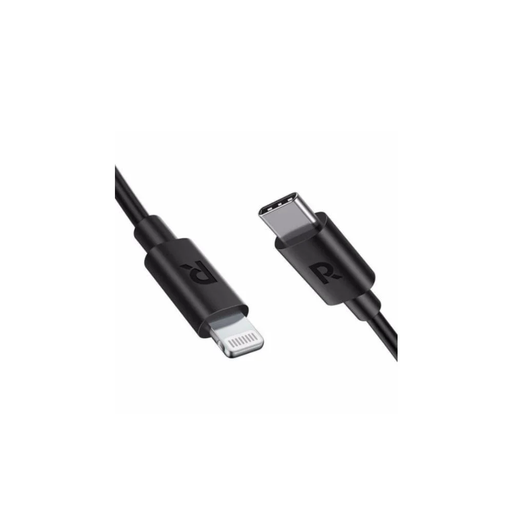 RAVPower 1m Type-C Lightning Cable - Black