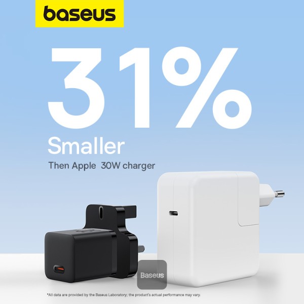  Baseus GaN 5 30W Type-C Mini Fast Charger