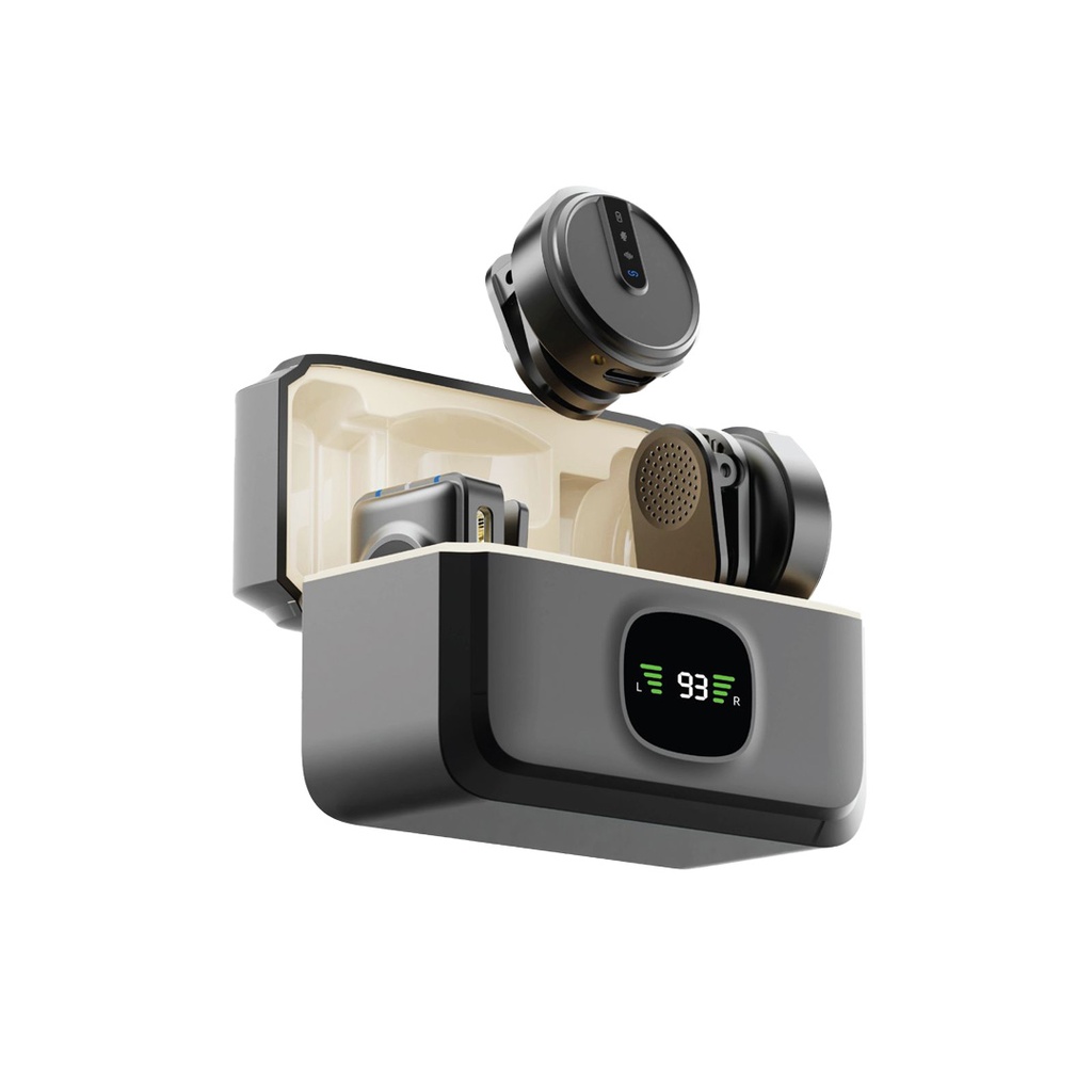 Green Lion Digital Display Mic Black