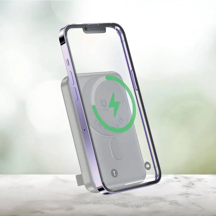 Lagos 10000mAh Wireless Power Bank - Green Lion + Type-C Cable