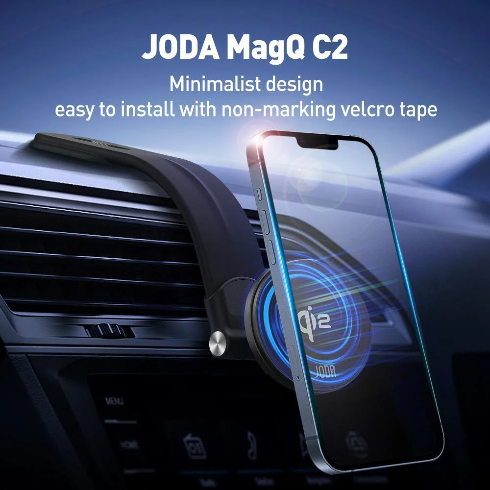 Joda - MagSafe C2 Car Mount with 15W Wireless Charging