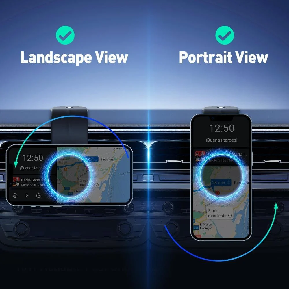 Joda - MagSafe C2 Car Mount with 15W Wireless Charging