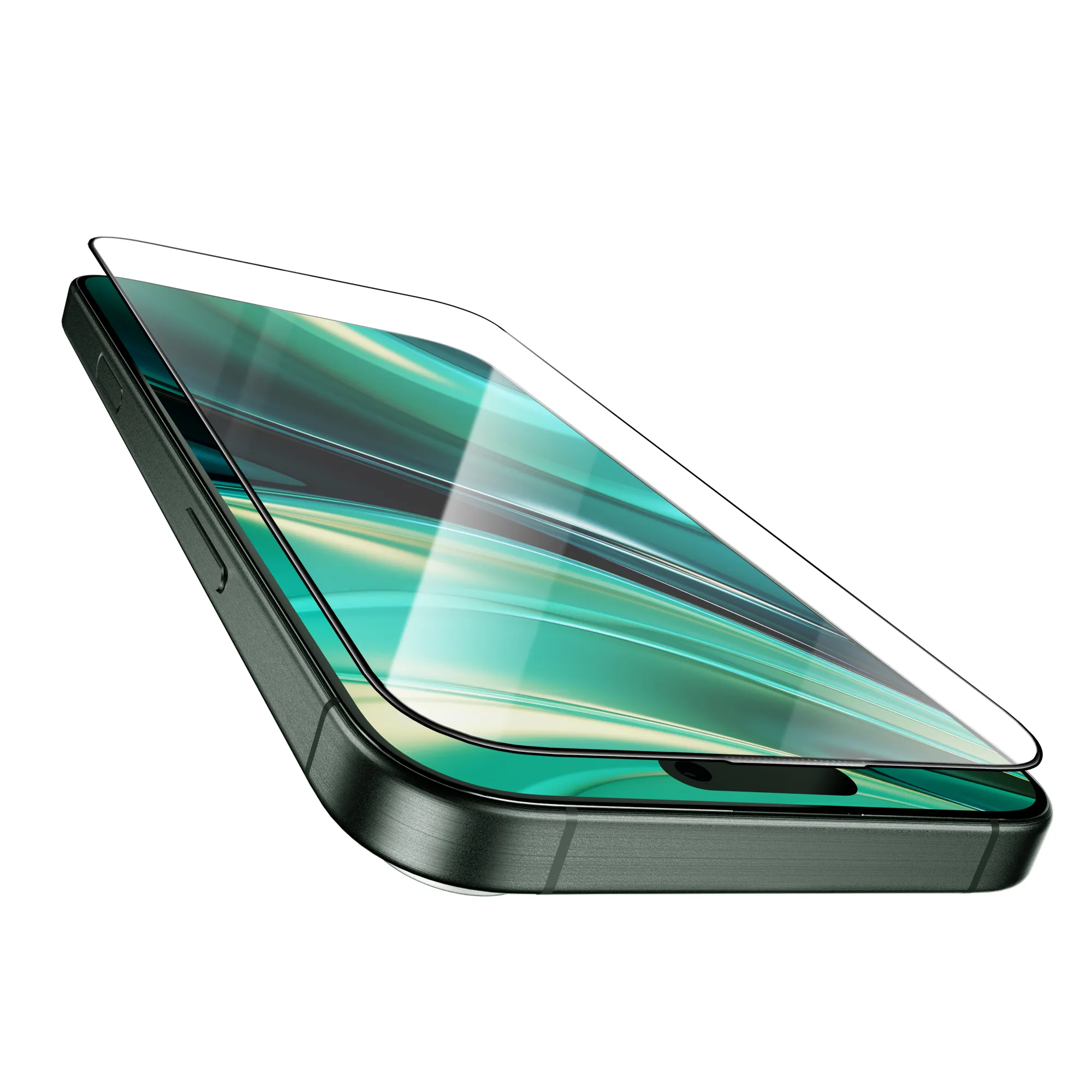 Green Lion Diego Pet HD Anti-Broken Soft Edge iPhone 16 Pro/Pro Max