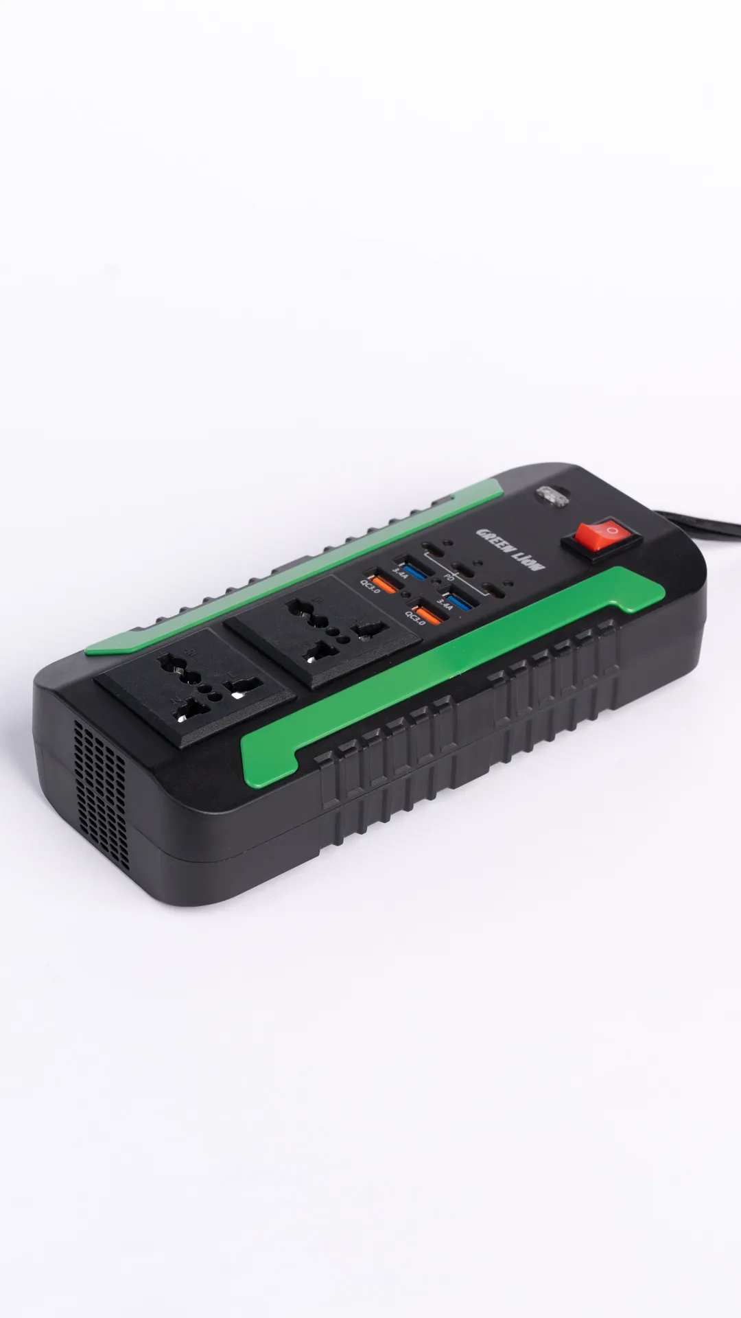 Green Lion Spark 300 Power Inverter - Black