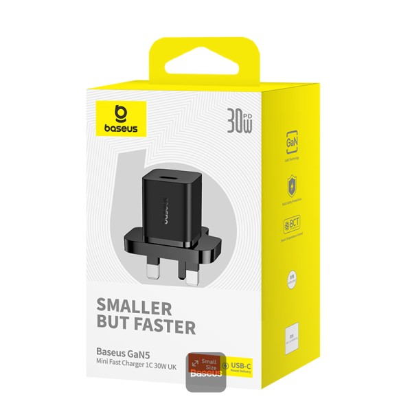  Baseus GaN 5 30W Type-C Mini Fast Charger