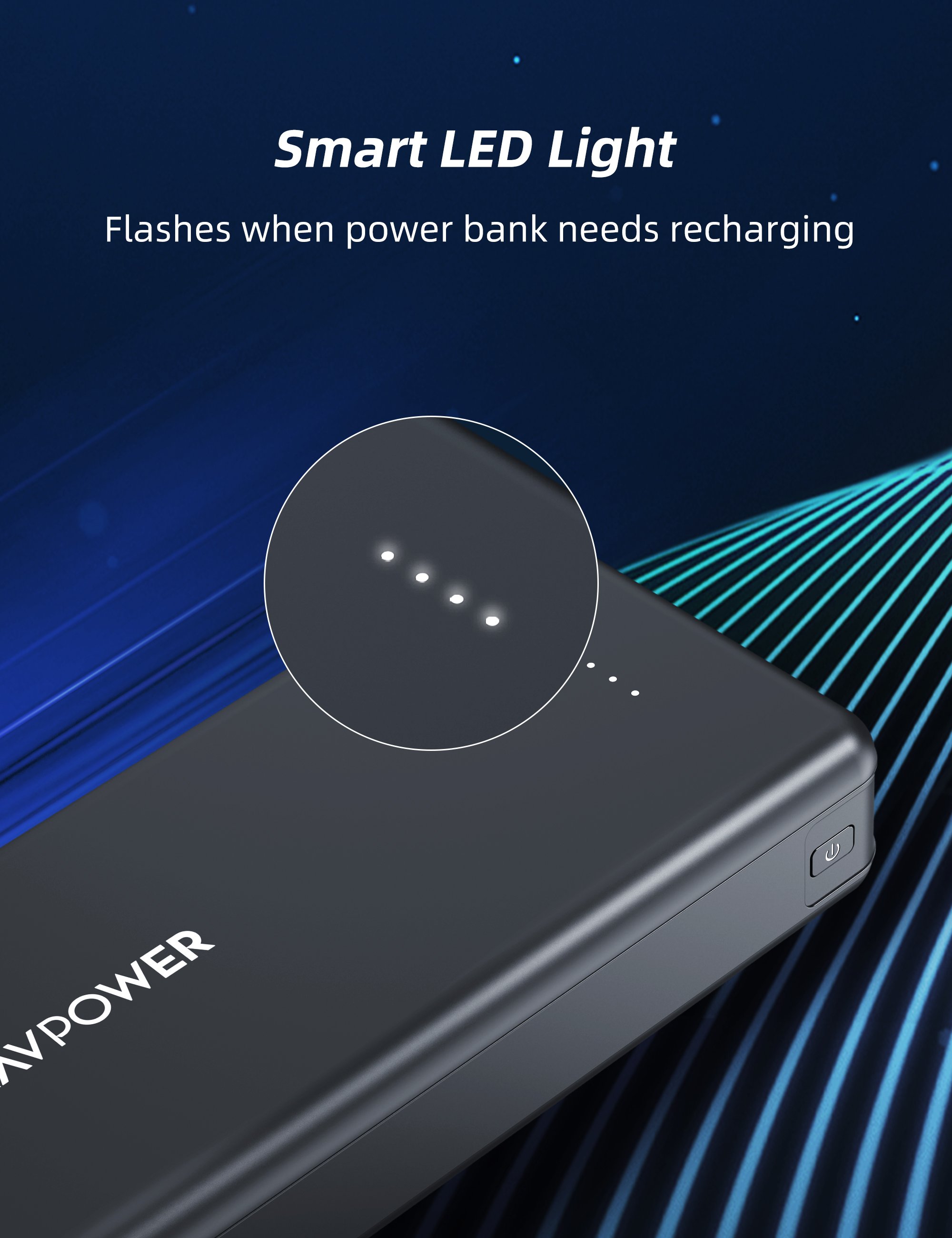Offer - 2 RAVPower 20000mAh 15W Portable Chargers