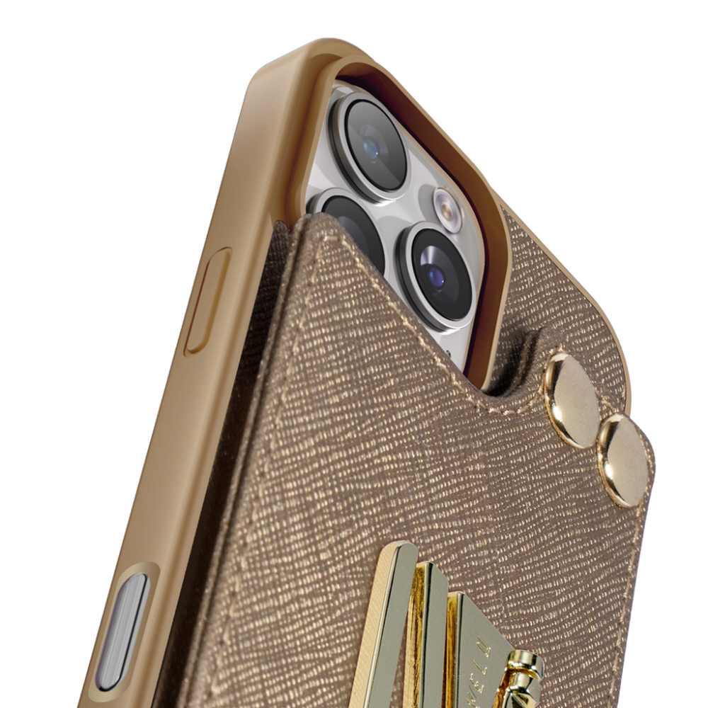 Levelo Serena Leather Case for iPhone 16 Pro Max