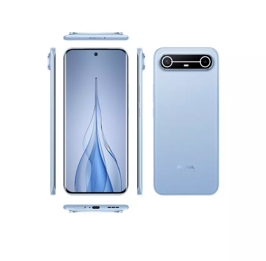 Tecno POVA Slim 5G Blue