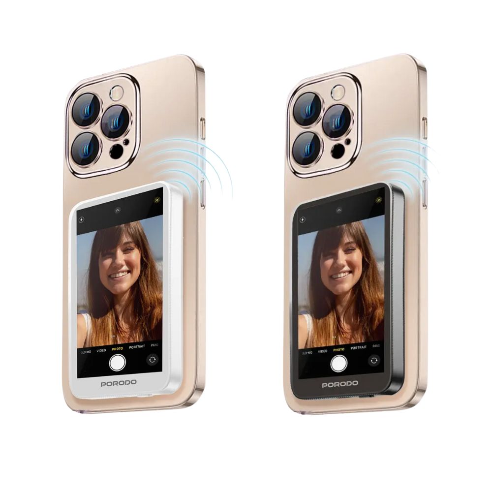Porodo Lifestyle Selfie Screen Monitor Magnetic Mirroring Device