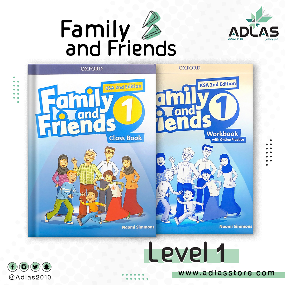  Family and Friends Class Book &amp; Workbook Level 1 