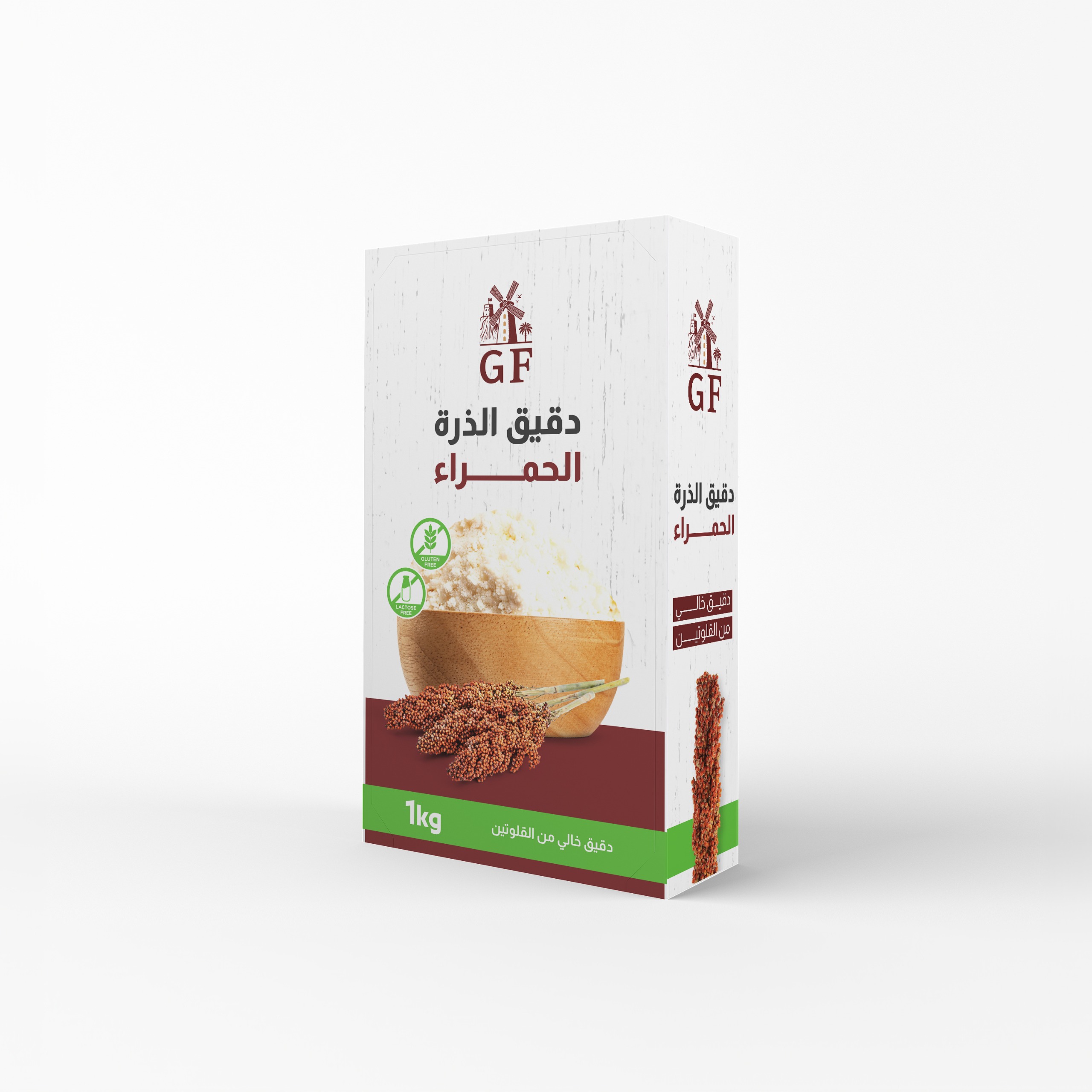 دقيق ذرة حمراء 1 كغ  GF