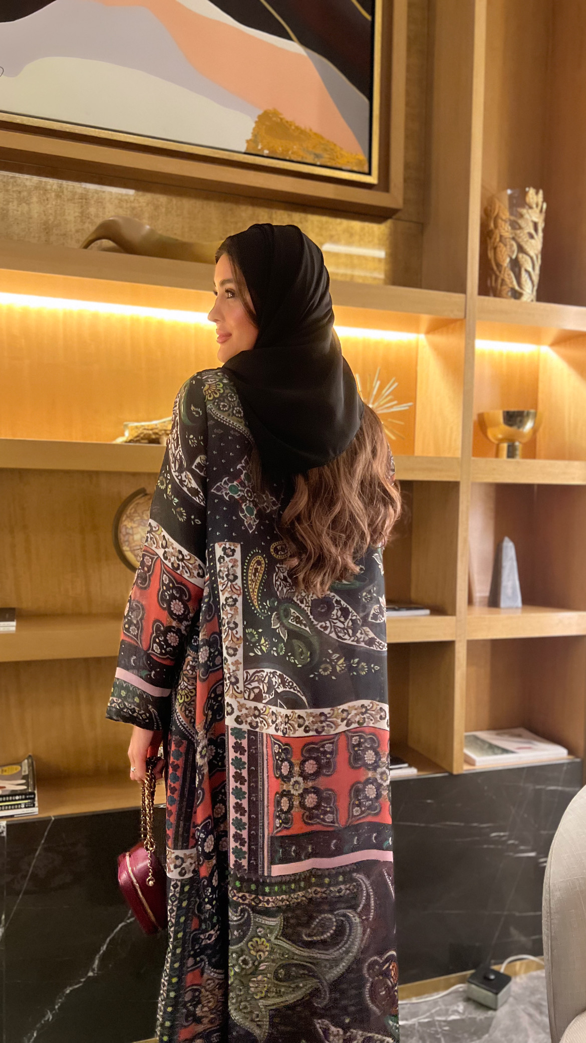 Colored abaya 🖤💕