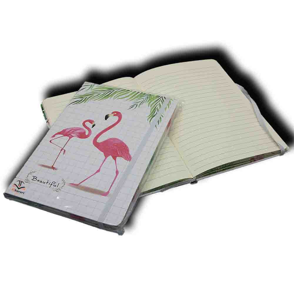 05 صورة 01 دفتر مذكرات أجندة غلاف فلامنقو 21×14 سم | متجر الحريري