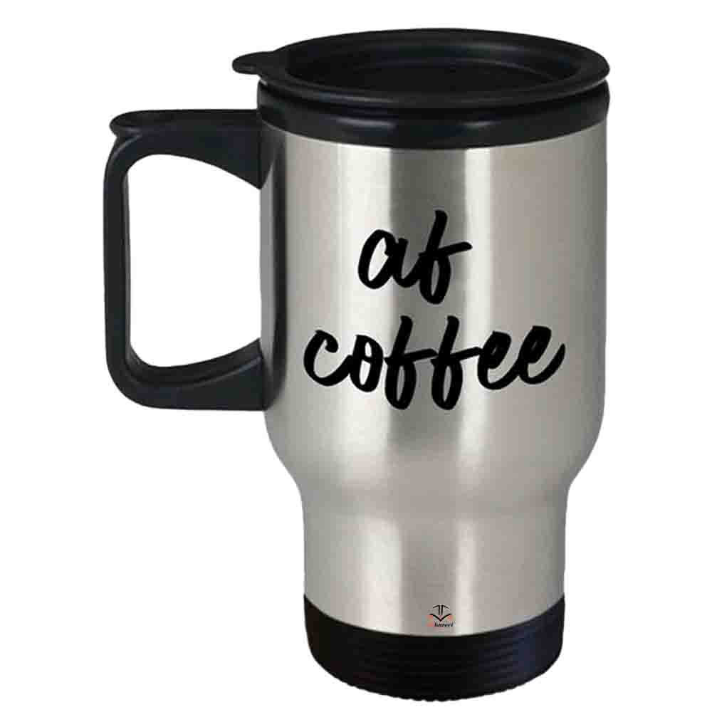 02 Image of silver stainless steel thermal mug ready for heat printing | Alhareri Store