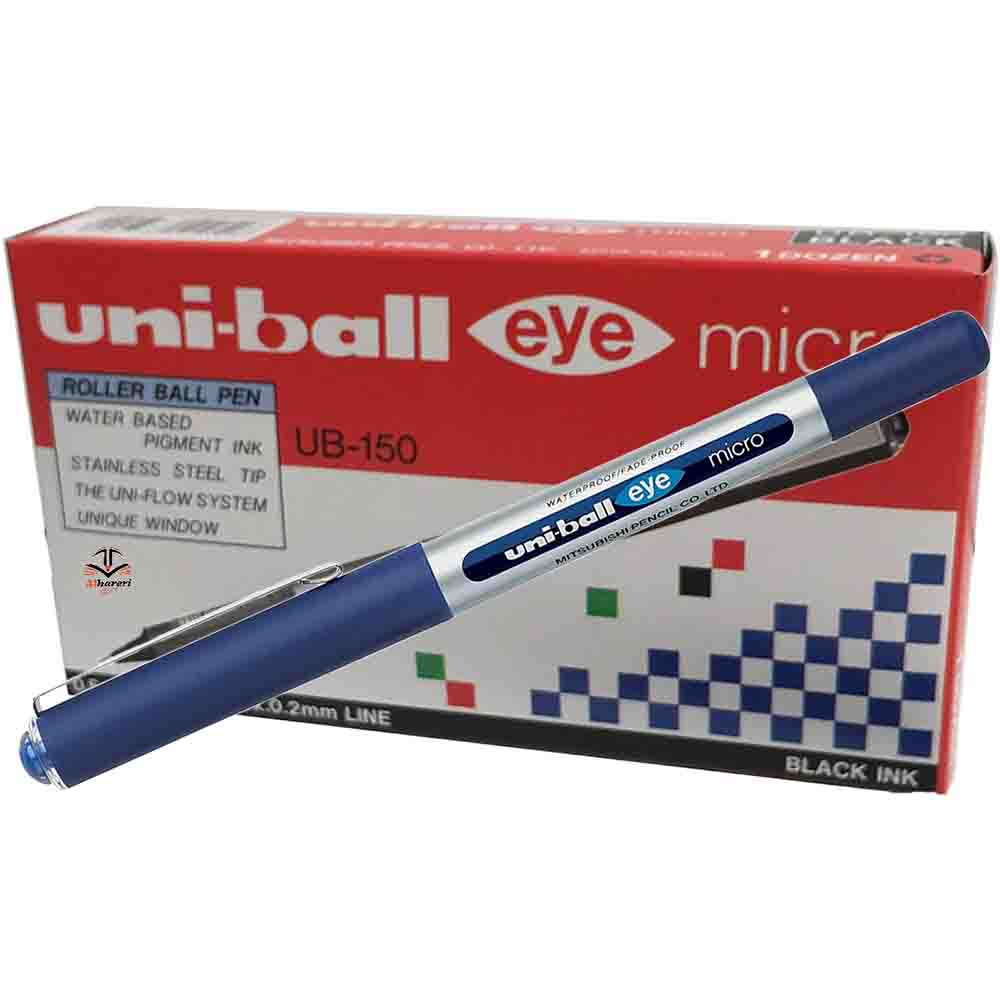 Image of Uni-ball Micro Blue 0.5mm Pen | Alhareri Store