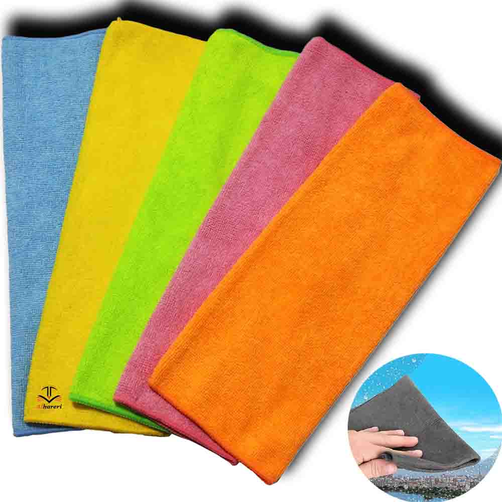 Image 01 Dozen (12) Microfiber Cleaning Towels 40x40 cm | Alhareri Store