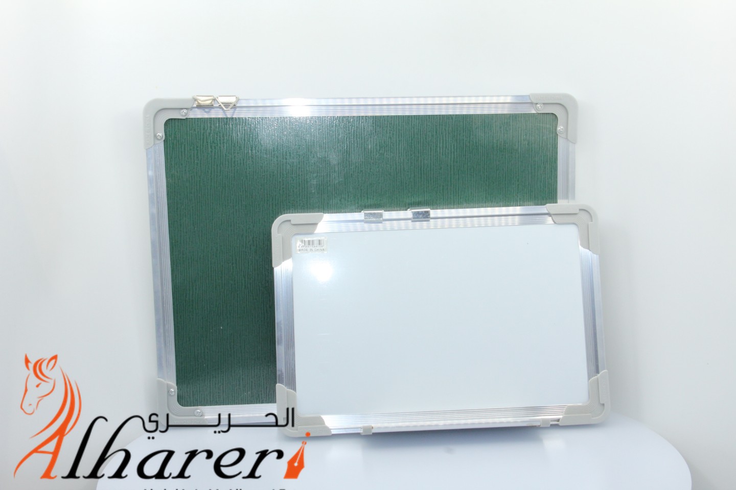 صورة سبورة مغناطيسية أبيض و أخضر 40X60 سم| متجر  الحريري