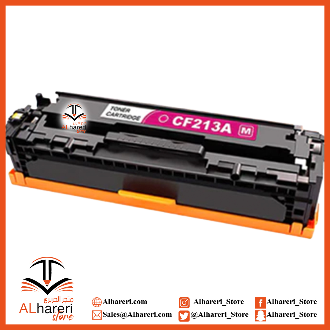 صورة مسحوق حبر تونر طابعة كانون CF213A أرجواني | متجر  الحريري