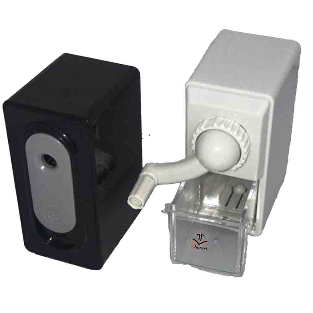 Image of manual handle pencil sharpener elegant design for office and school use | Alhareri Store