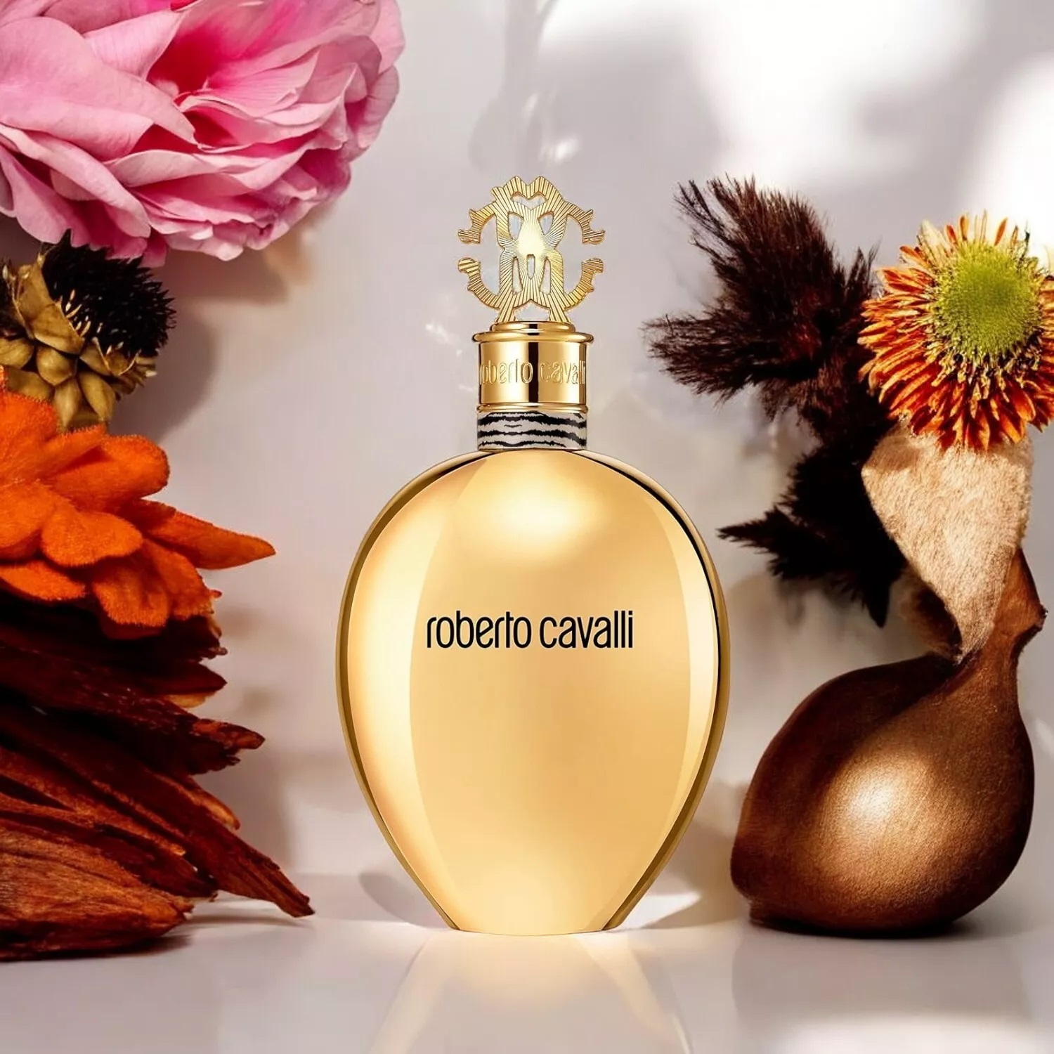 عطر روبرتو كافالي اخضر خط او دي بارفيوم 75 مل للنساء